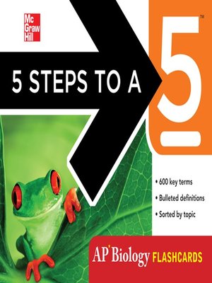 cover image of 5 Steps to a 5 AP Biology Flashcards